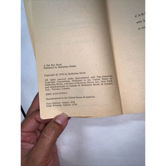 COMPLETE SET (3) KATHERINE KURTZ Books CHRONICLES OF DERYNI Series DERYNI RISING - Picture 10 of 14